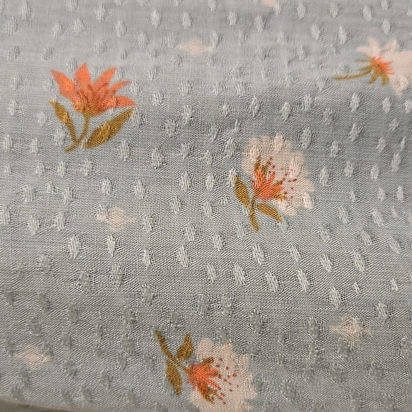 Hem & Thread Crocheted Back Floral Swing Dress NWT - Picture 5 of 9